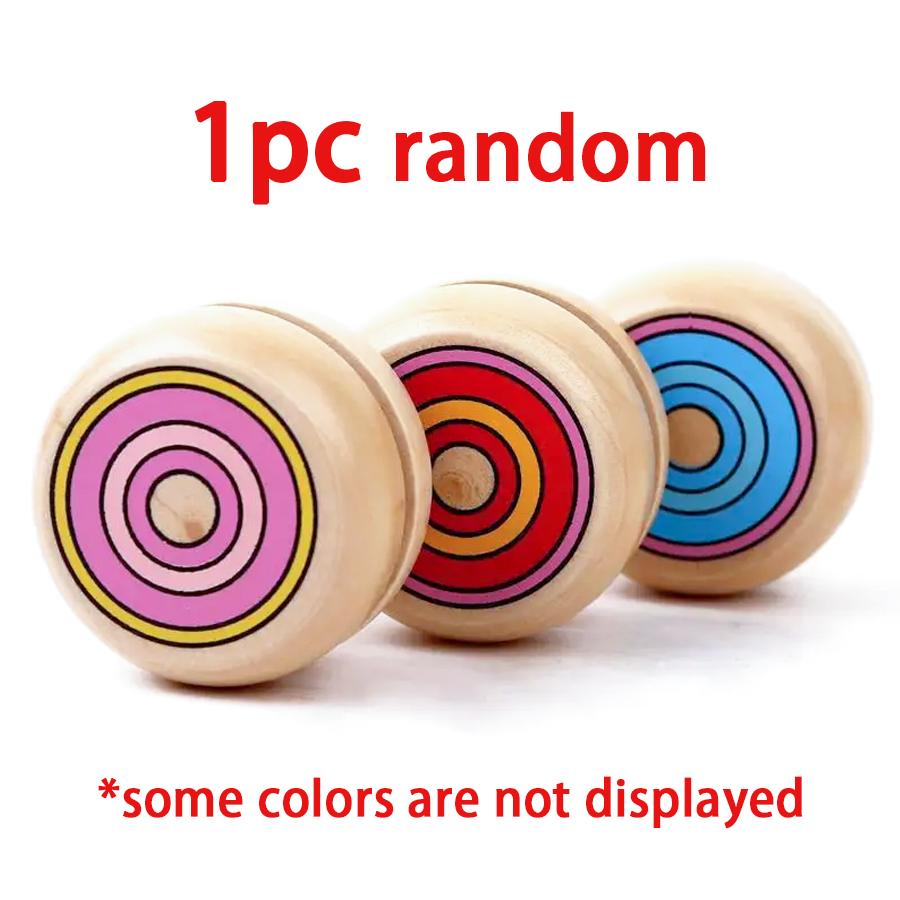 

1/3pcs Wooden Circular Yoyo Ball Competition Physical Exercise Prop Hobbies Cllection Party Supplies for Yoyo Ball Lover XJM