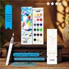 Feile Watercolor Sticky Notes & Bookmark Set: DIY Chinese Style Painting Kit for Kids