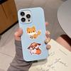 60-Piece Cartoon Fox Graffiti Stickers for Children’s DIY Journals and Water Bottles