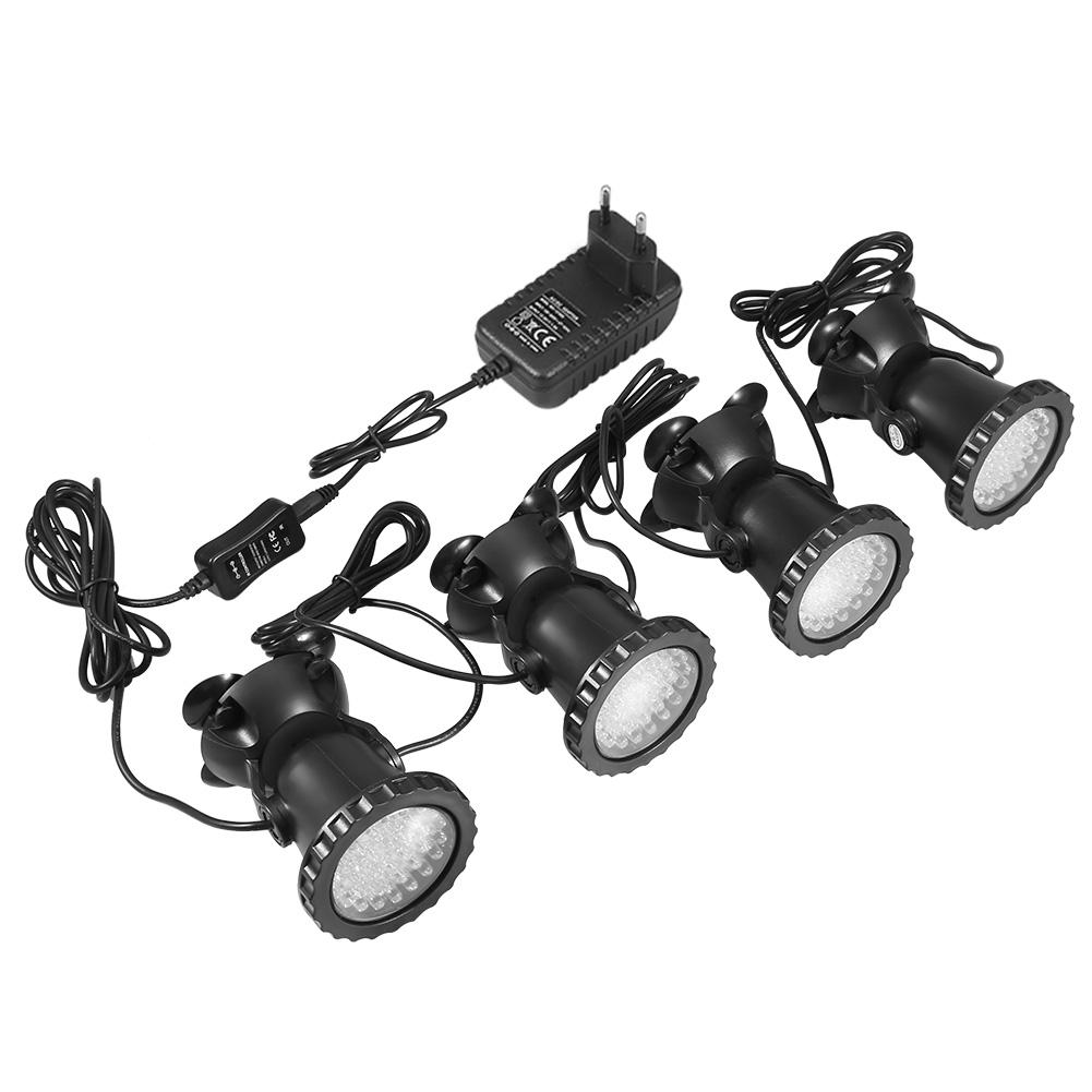 

Аквариум LED Водонепроницаемый RGB Подводный прожектор Аквариум Сад Пруд(# 10)