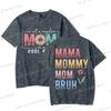 Im A Cool Mom Print T Shirt Short Sleeve Mama Mommy Mom Bruh Tshirts Boho Style Round Neck Mothers Day Gifts Tshirt Female