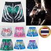 Skeleton Hand Muay Thai Kickboxing Boxing Training Print Shorts Martial Art Boxer Unisex Men Women Kid Pants Fighting Fitness Gym Sport Workout