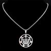 Aesthetic Witch Pentagram Knot Necklace for Women Men Stainless Steel Silver Color Pagan Pentacle Chain Gift Jewelry N9720S02