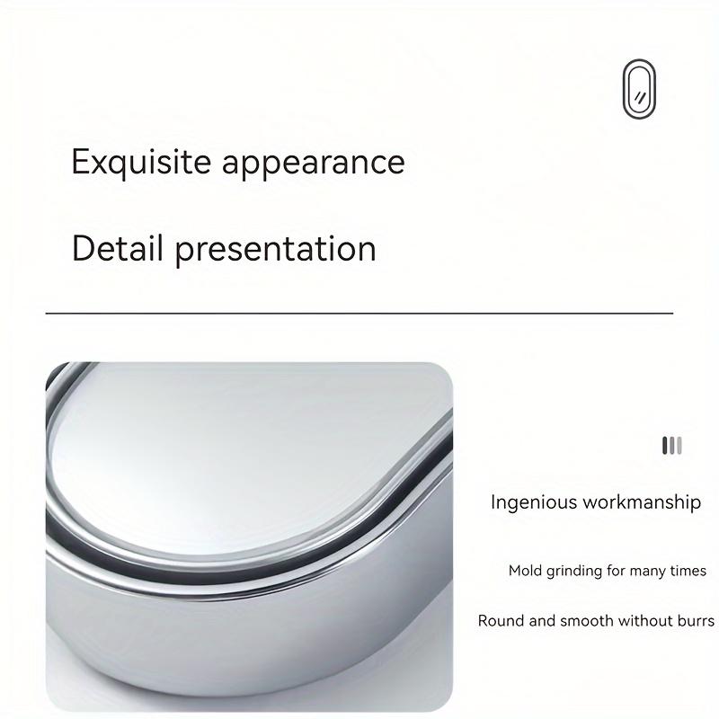 Wide-Angle Rearview Mirror Oval Car Blind Spot Mirror for Taxi Drivers Passengers Safety Door Opening Aid with Wide-Angle View