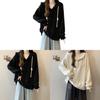Style Oversized Hoodie With Polyester Fabric And Drawstring For Casual Office Wear