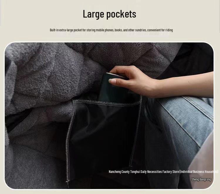 Motorcycle & Tricycle Winter Windshield with Fleece - Cold & Water Resistant Violent Bear Model