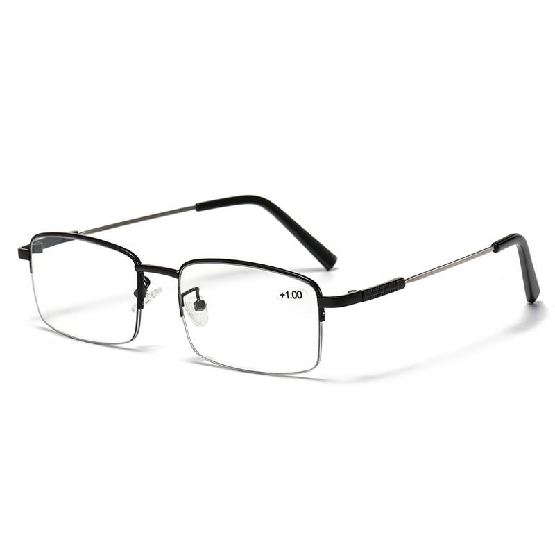 Color-Changing Multi-Focus Reading Glasses Far And Near Anti-Blue Light Middle-Aged And Elderly Business Reading Glasses