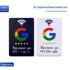 NFC Review Card NTAG213/215: Praise & Comment Cards for Google Reviews