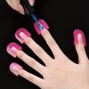 26Stuks/zak Gebogen Vorm Nagellak Schild Nagelbeschermer Vingerhoes Spatwaterdicht Franse Stickers Manicure Nagelkunst Gereedschap