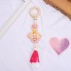 Decoration Fringe Pendant Beech Wooden Baby Teethers Set Animal Shape Baby Learning Toys Custom New Born Gift Set Teether Set