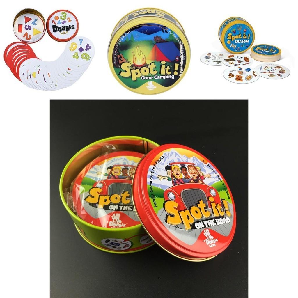 Dobble Spot It Spelkaarten Voor Verslavend Familieplezier En Snelle Visuele Uitdagingen