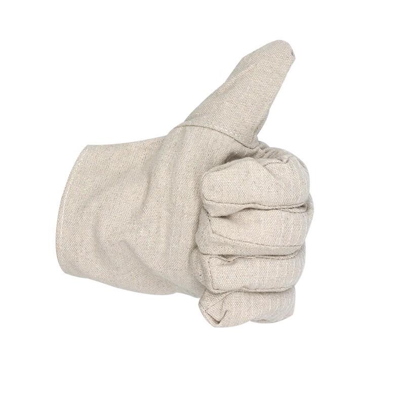 Double-Layer Canvas Work Gloves