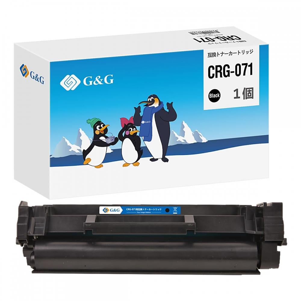 

G&G CRG-071 Black Сумісний тонер Canon Сумісний із дисплеєм залишку Сумісні моделі LBP121LBP122MF272dwMF273dw