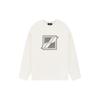 WE11DONE Sweatshirt Unisex Ivory White WD-TT3-22-712-U-IV
