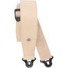 Comfort Leather Auto Lock Guitar Strap Tan Strap Lock Structure 25BAL01