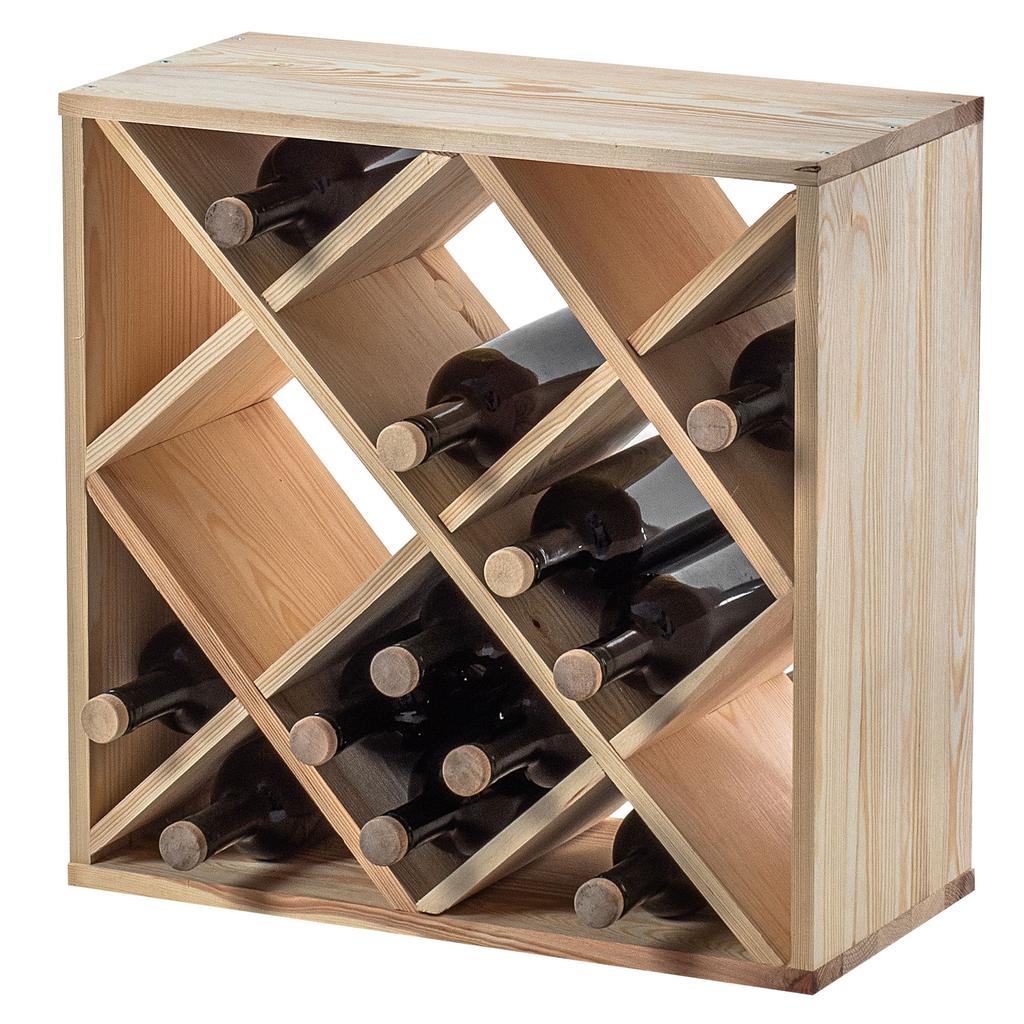 KADAX Weinregal Gitter Holz