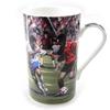 Les Trésors De Lily [I6026] - Grand mug porcelaine 'Football' - 110x125 mm