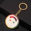 Color Wheel Color Wheel Keyring Rotatable Rotable Color Palette Keychain  Clothing Accessories.