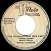 7inch Record ERNEST WILSON  THE REVOLUTIONARIES  Give The People What They Want NONE High Note Jamaica Reggae Ska  Dub Used
