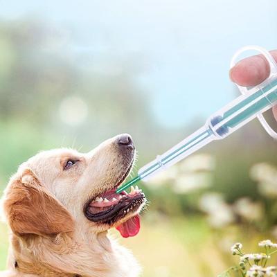 Pet Medicine Feeder Syringe Soft Tip Pill Liquid Dispenser Anti‑choking for Cat Dog Oral Dosing Helper Tool
