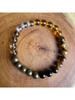 Natural Stone Crystal Bracelet Citrine Pyrite Tiger's Eye Stone To Open the Way Bracelet To Attract Love Successful People Recom