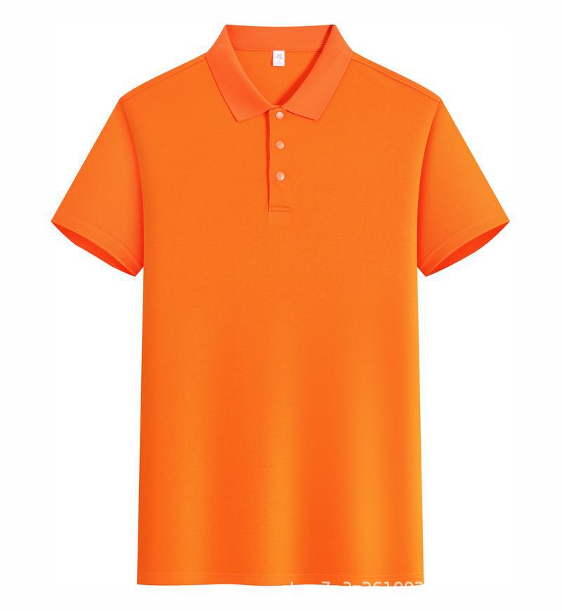 Men's Business Lapel Polo Shirt with Custom Logo Printing