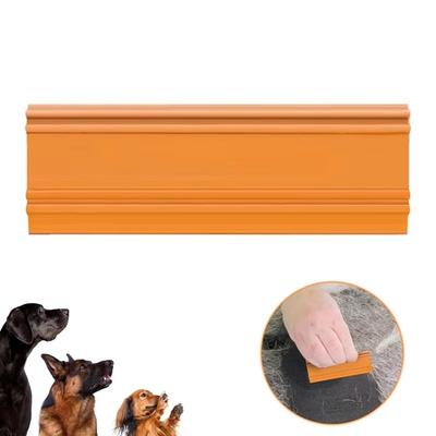 Easy Grip Cat Dog Hair Scraper Portable Carpet Scraper Pet Hair Carpet Scraper  Couch Home Supplies