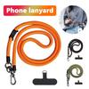 8MMx120CM Adjustable Phone Lanyard Detachable Neck Cord Universal Crossbody Strap for Mobile Phone Case Lanyards Thickness