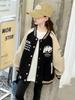 Girls' Stylish Baseball Jacket - Spring/Autumn 2025 Fashion for Big Kids