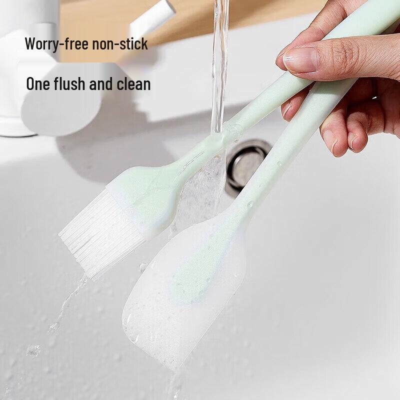 maxcook Silicone Oil Brush & Scraper Set