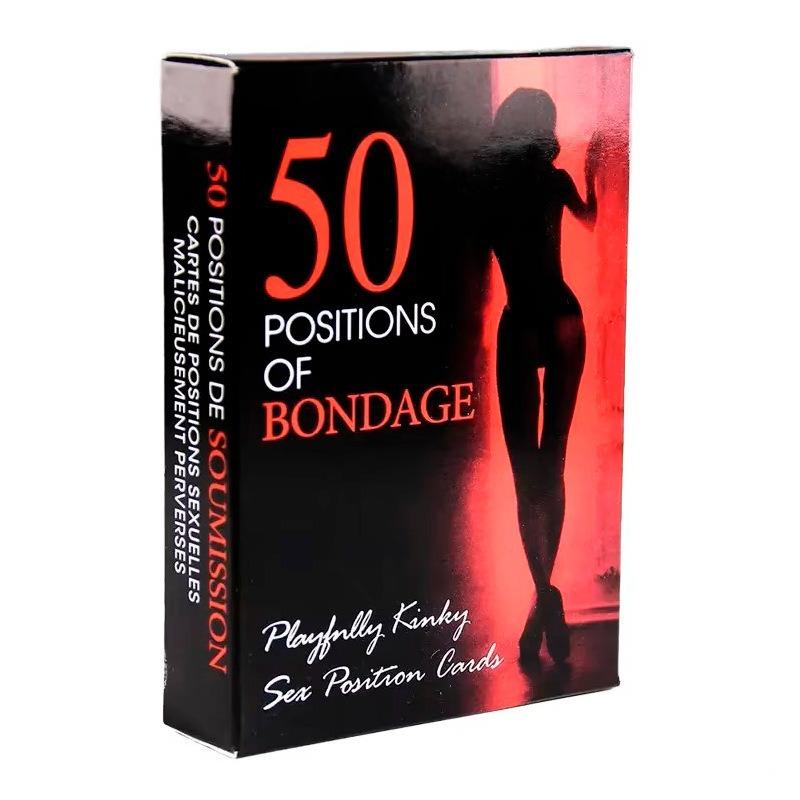 Multi-language Sexual Position Cards Role Playing Adult Games Bedroom Commands Adult Sex Toys for Couples Erotic Products