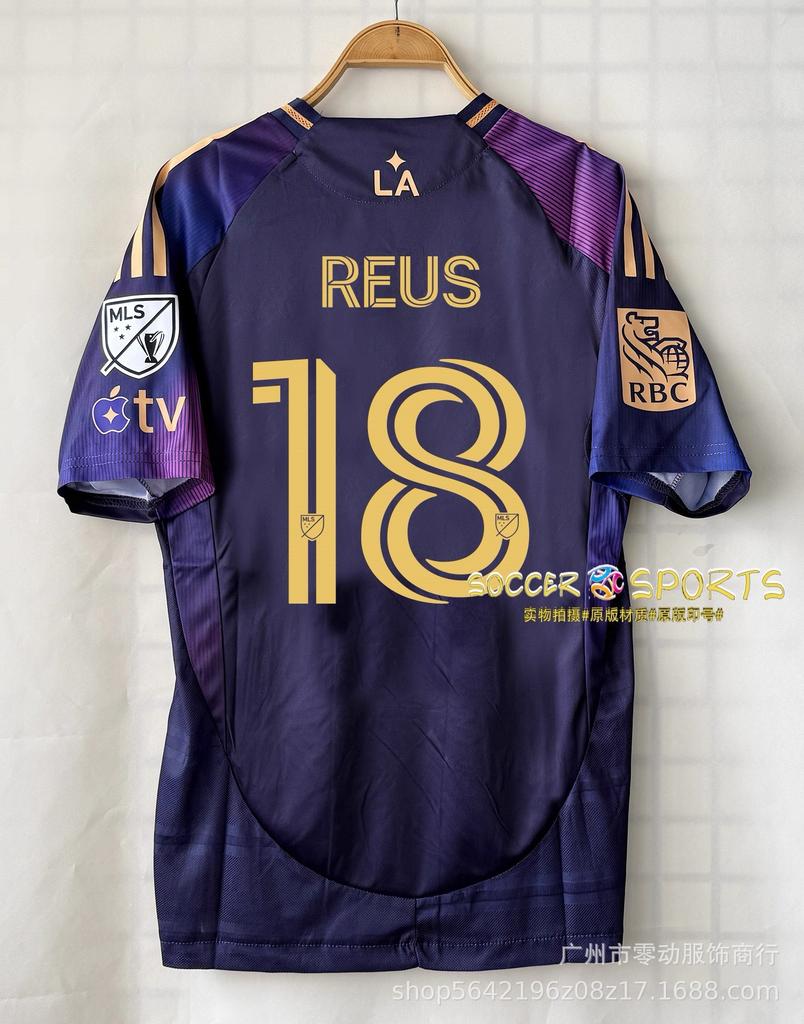 2627 Los Angeles Trikot LAFC schwarz und gold Heimtrikot Nr. 7 Sun Xingmin SOHN Nr. 9 Giroud Fußballtrikot