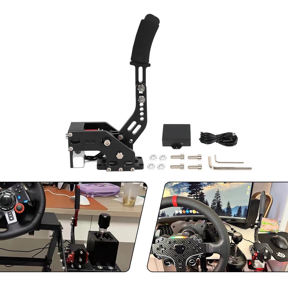 PC-Compatible Driver-Free Handbrake for Racing Simulations like Assetto Corsa.