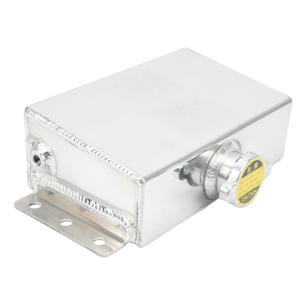 Coolant Overflow Tank 1L Aluminum Alloy Universal Expansion Reservoir Tank for Car Refitting