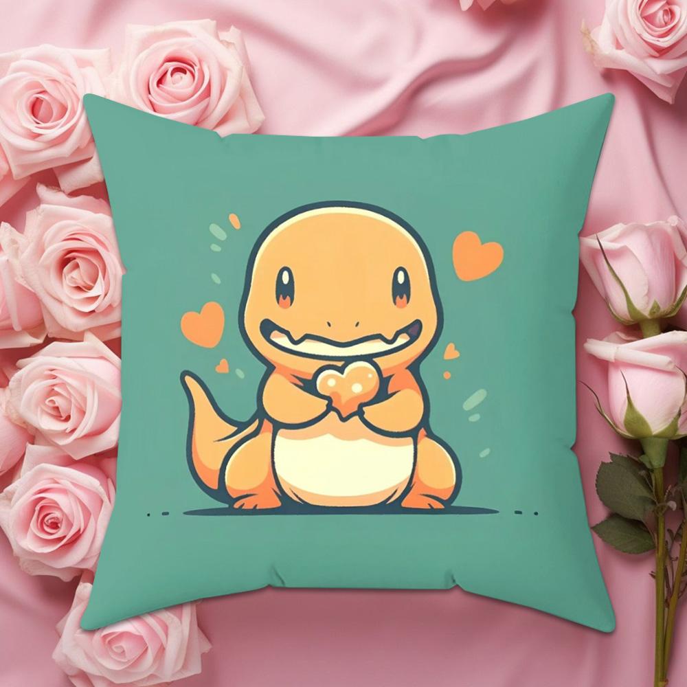 1PC Cartoon Cute Pok é mon Pillowcase Sofa Furniture Decoration Double sided Printed Pillowcase Cute Decorative Gift