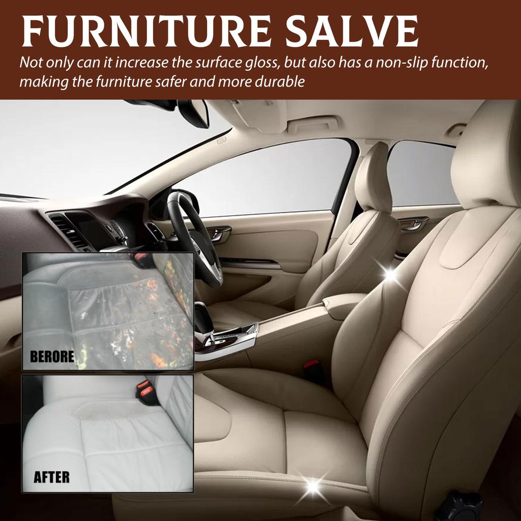 Leather Care Cream AntiFading Crack Color Shoes Coat Sofa Bag Polsihing Nourishment Leather Maintenance Conditioner