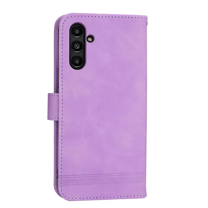 For Samsung A35 Leather Case On For Samsung Galaxy A35 A25 A15 5G A05 A05S A356 A156 A055 Wallet Card Holder Stand Book Cover
