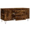  Coffee Table, Smoked Oak, 102x44.5x50 Cm