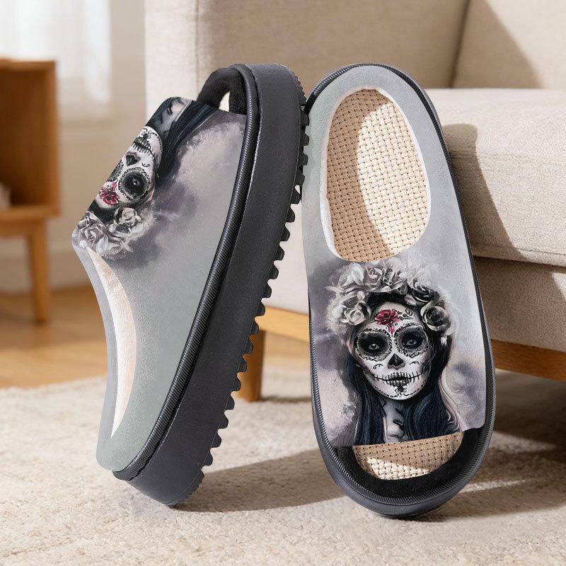 Unisex Linen Cotton Slippers for All Seasons – Spring, Summer, Autumn 44-45
