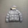 Corteiz 24ss Alcatraz Bestickte Kapuzen-Daunenjacke - Trendiger Winter-Paarstil