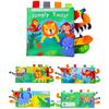 Animals Tail Baby Cloth Book Sound Paper Baby Early Learning Toy Kids Cloth Book  Learning Cognize