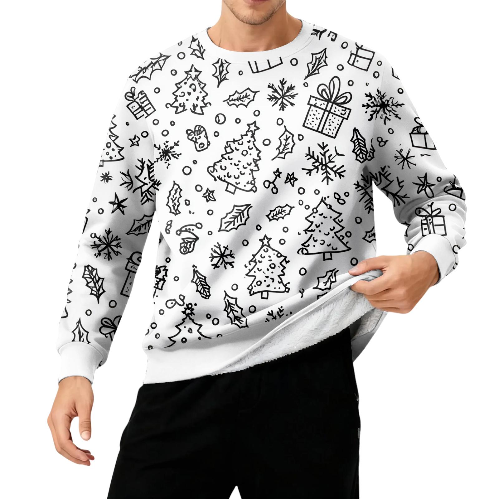 

Мужской свитшот с круглым вырезом, на флисовой подкладке, плотный, однотонный XL жёлтый