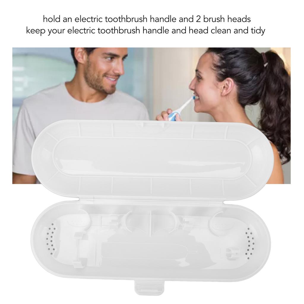 Electric Toothbrush Travel Case Portable Food Grade Plastic Large Capacity