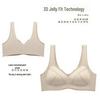 Cloud-Feel Women's Seamless Wireless Bra - Comfortable Medium-Thin Anti-Sag Vest Style with Fixed Cups