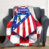Custom Name Getafe FC Crest Blanket for Couch & Bed, Plush Cozy Fuzzy Blanket Super Soft & Warm Blankets for Fall and Winter. 0908249