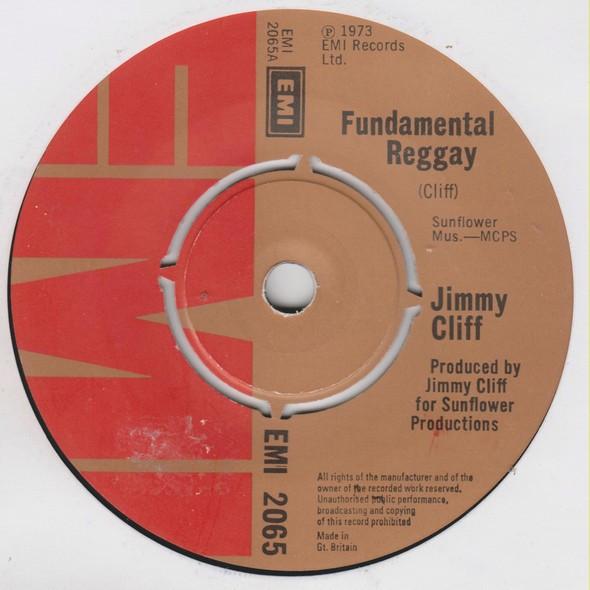 

7inch Record JIMMY CLIFF - Fundamental Reggay EMI2065 EMI 1973 UK Reggae, Ska & Dub Used