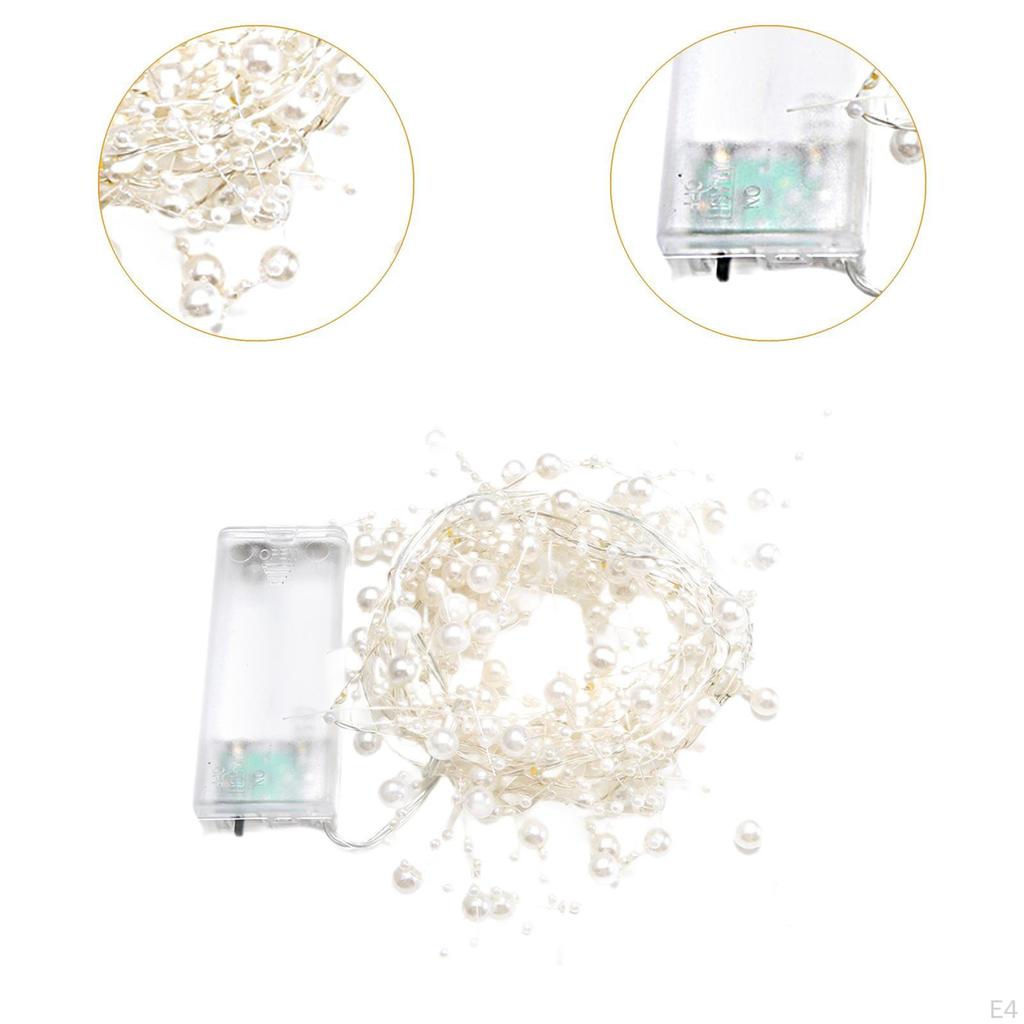 Beads Light LED Lightweight Waterproof Fairy Decoration for Christmas Outdoor Indoor Party