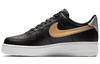 Air Force 1 Low Metallic Swoosh Zwart Dames AR0642-002