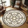 Luxury Round Carpet Mat Rug European Patterns Home Decoration Living Room Bedroom To Enhance Your Interior Decor