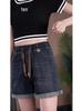 2026 High-Waist elastische Jeans-Shorts: Sommer locker, Große Größen, Schlankmachende Heiße Shorts